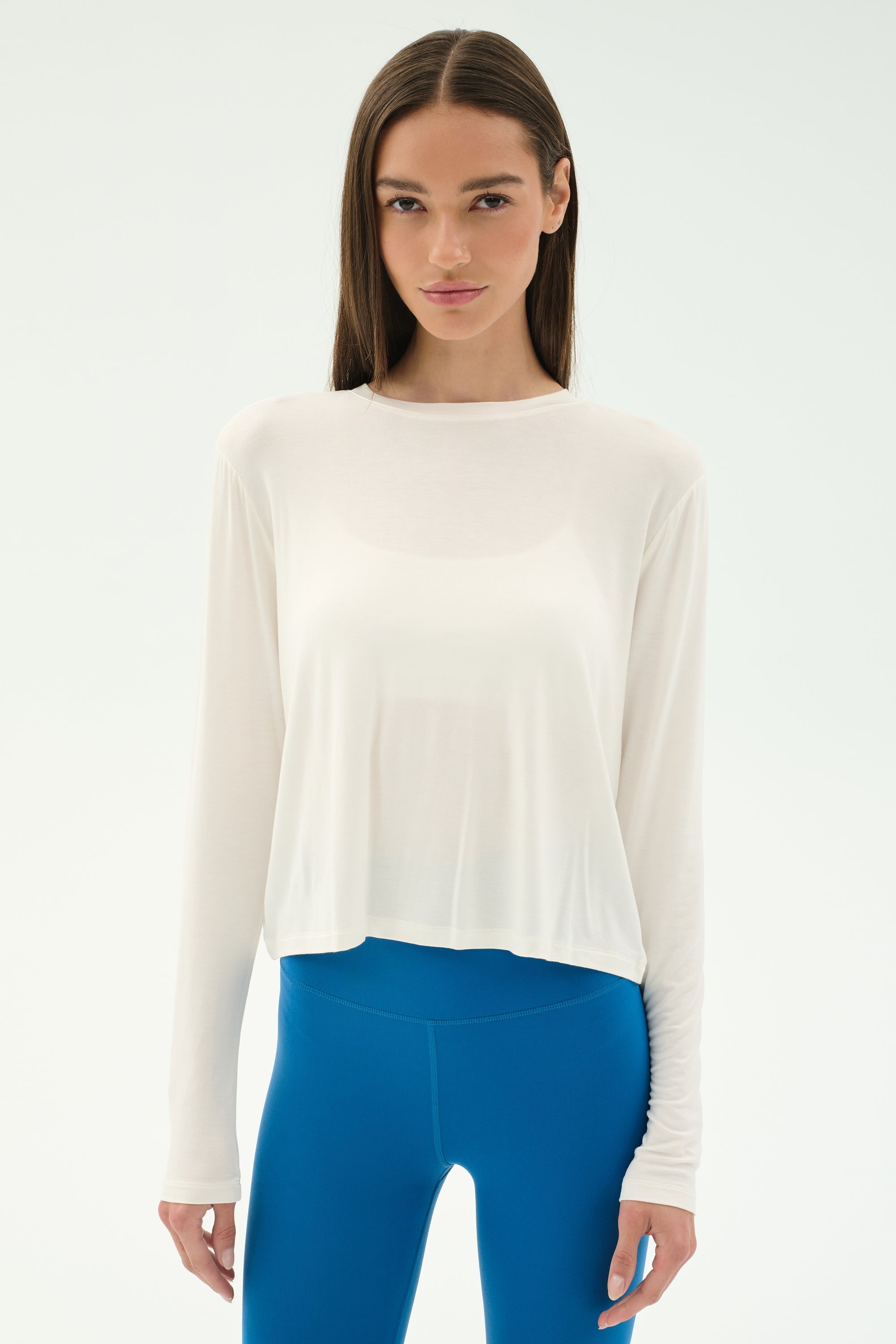 Djuna Long Sleeve - White – SPLITS59