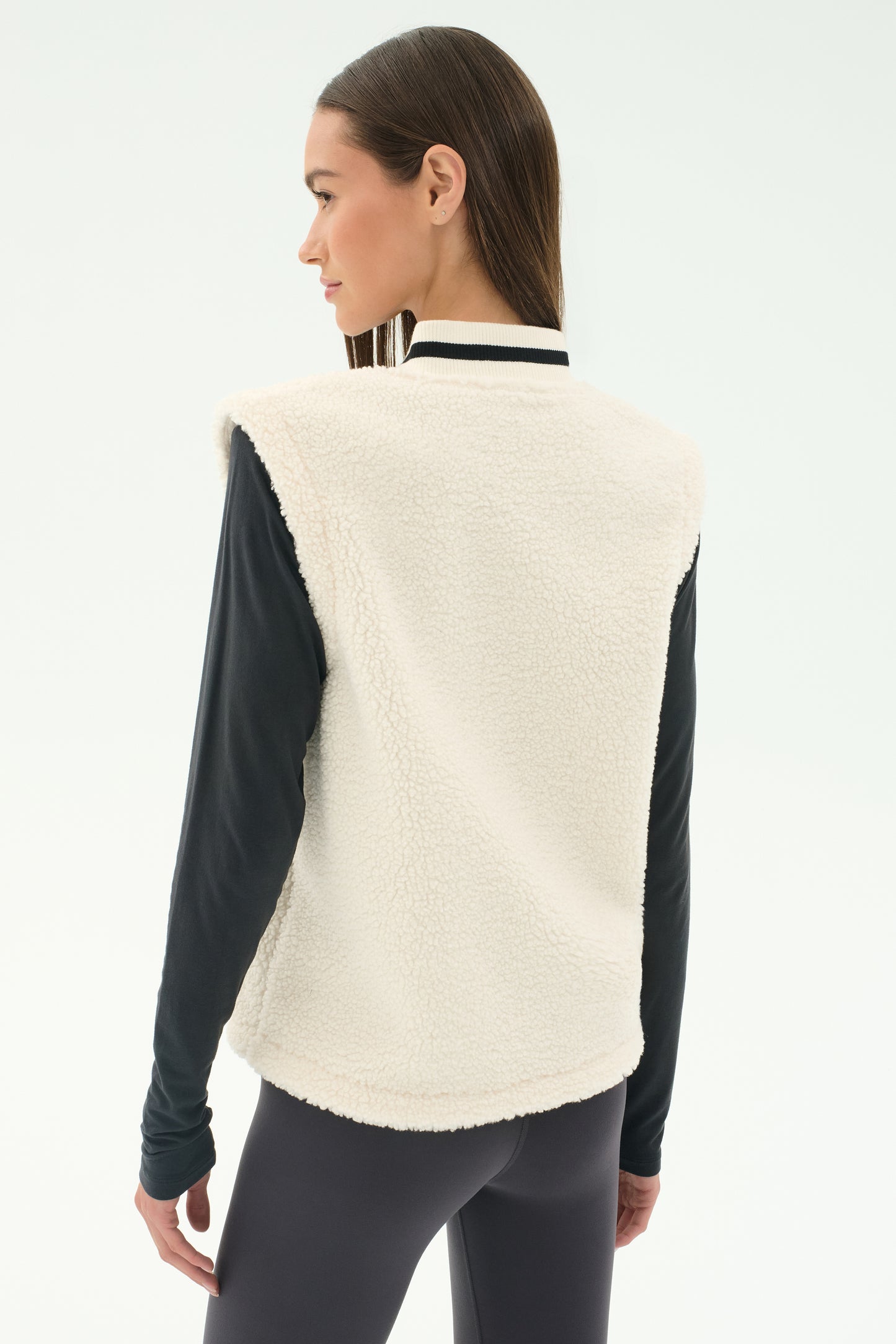 Aster Sherpa Vest - Creme