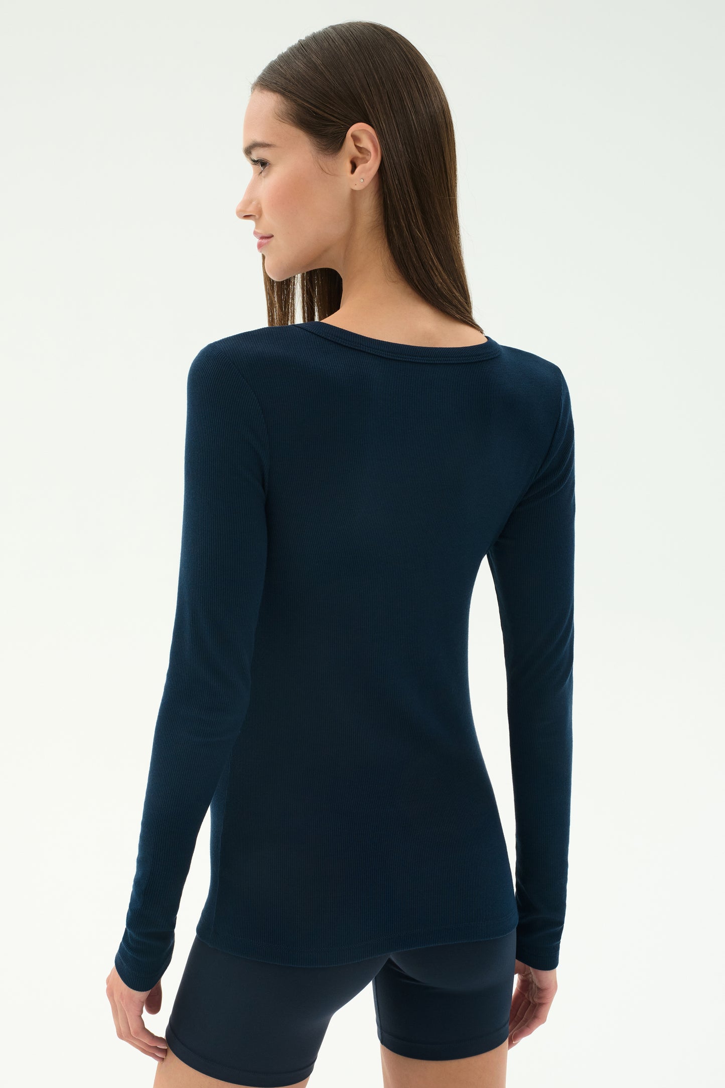 Louise Rib Henley - Indigo