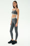 Cali Active Rib Bra - Heather Grey