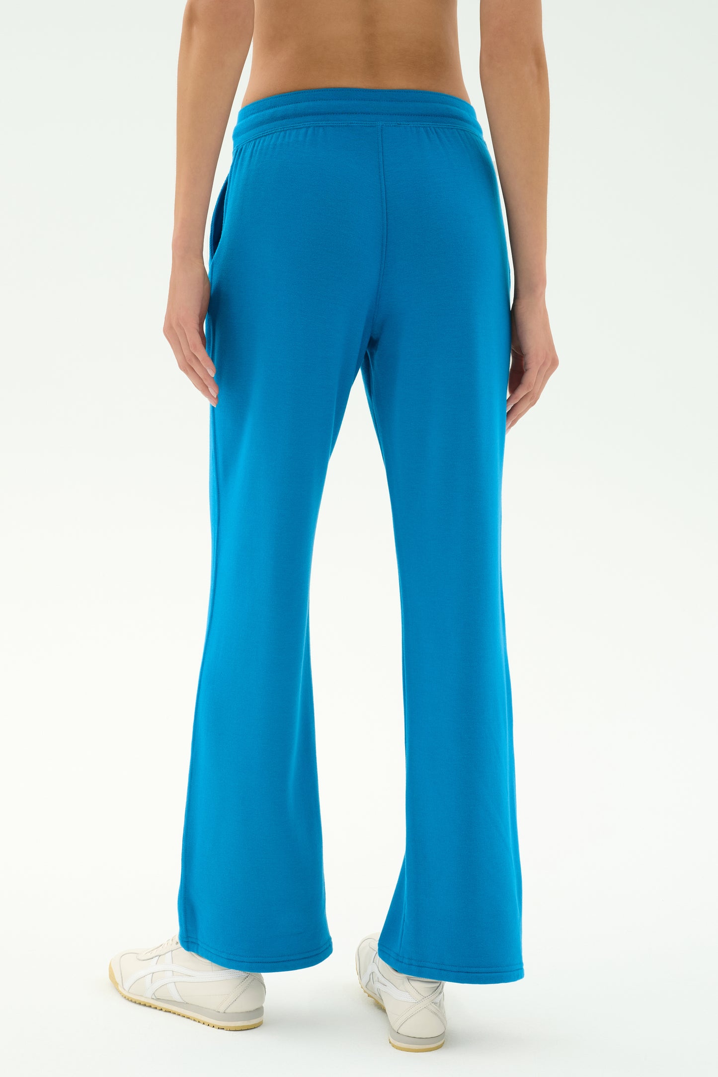 Raven Fleece Full Length Sweatpant - Stone Blue