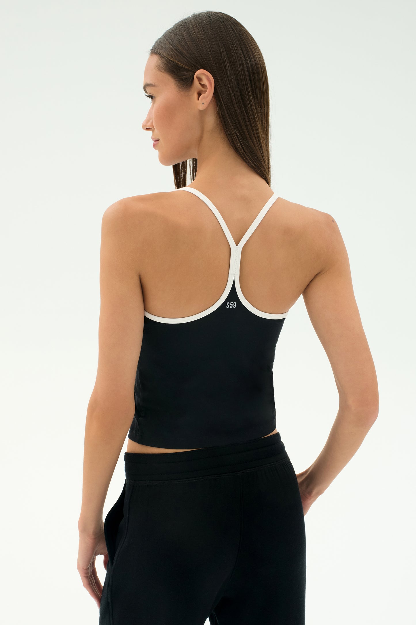 Airweight Tank - Black/White