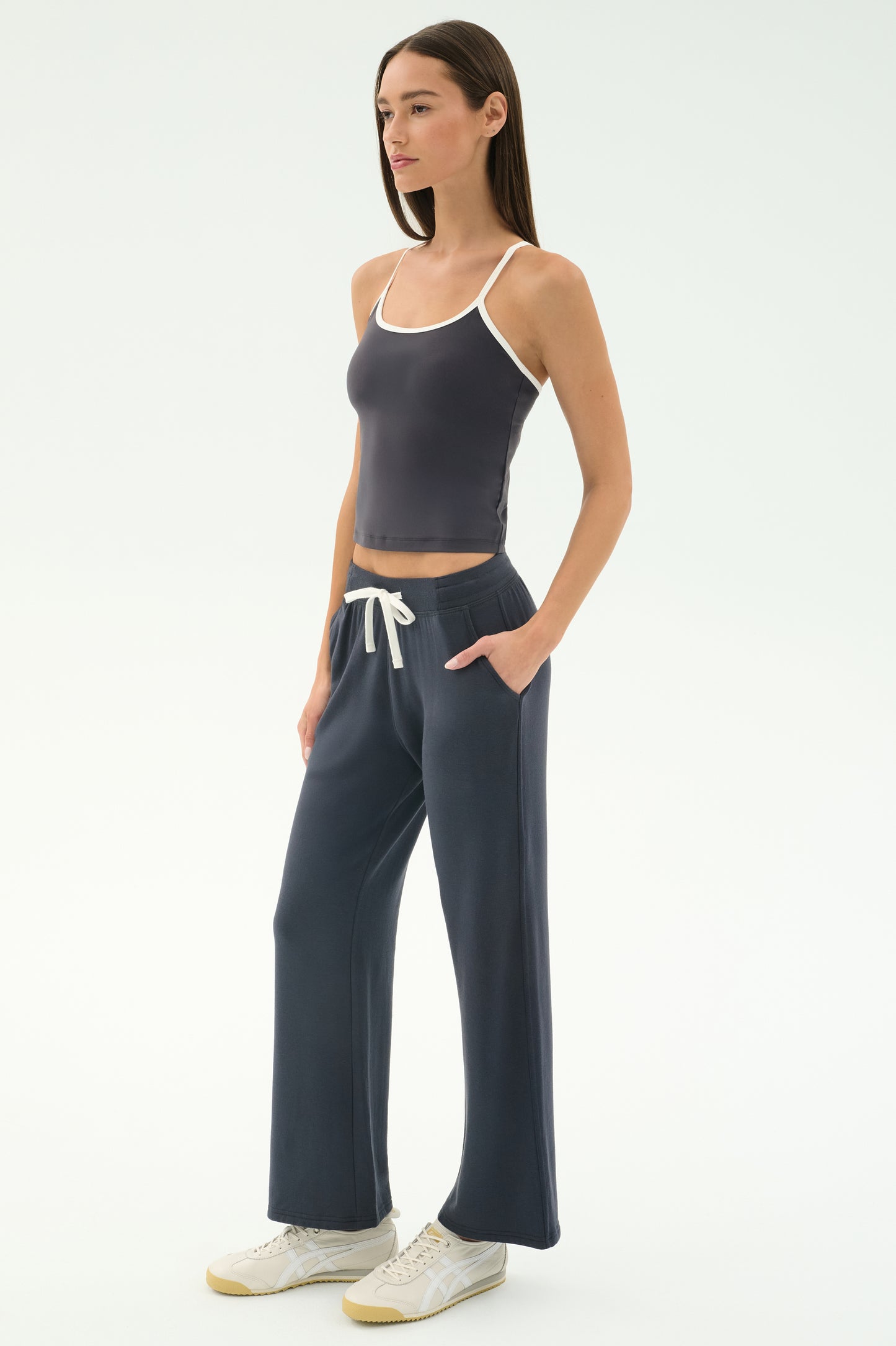 Raven Fleece Full Length Sweatpant - Graphite