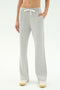 Raven Fleece Full Length Sweatpant - Heather Grey