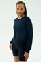 Brooks Fleece Long Sleeve Sweatshirt - Indigo