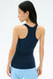 Ashby Rib Tank - Indigo