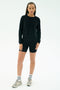 Brooks Fleece Long Sleeve Sweatshirt - Black