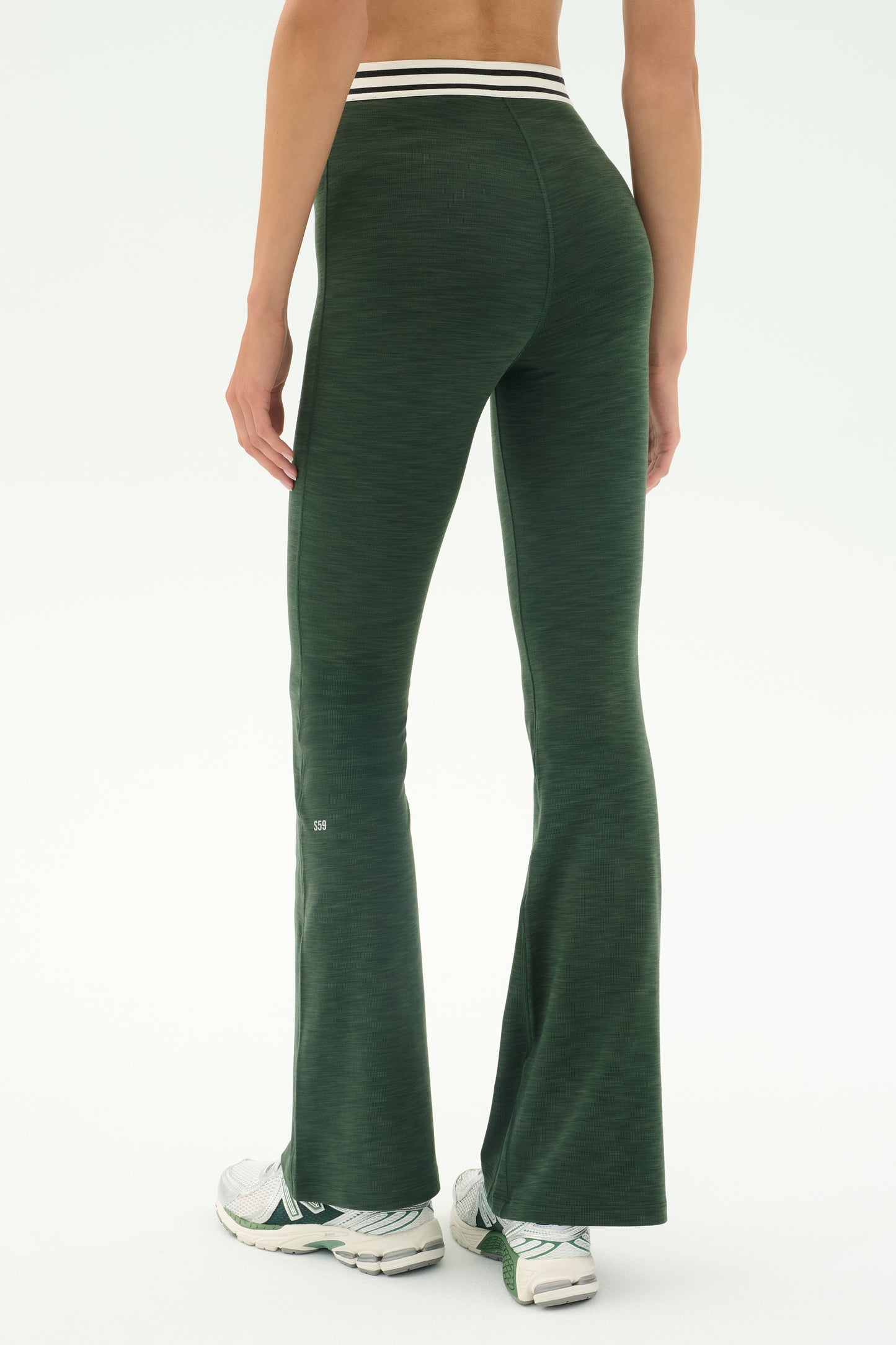 Raquel Active Rib Flare - Heather Military