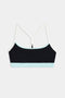 Emerson Airweight Bra - Black/Ice