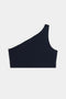 Josie Airweight One Shoulder Bra - Indigo/White