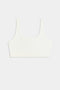 Airweight Rib Bra - White