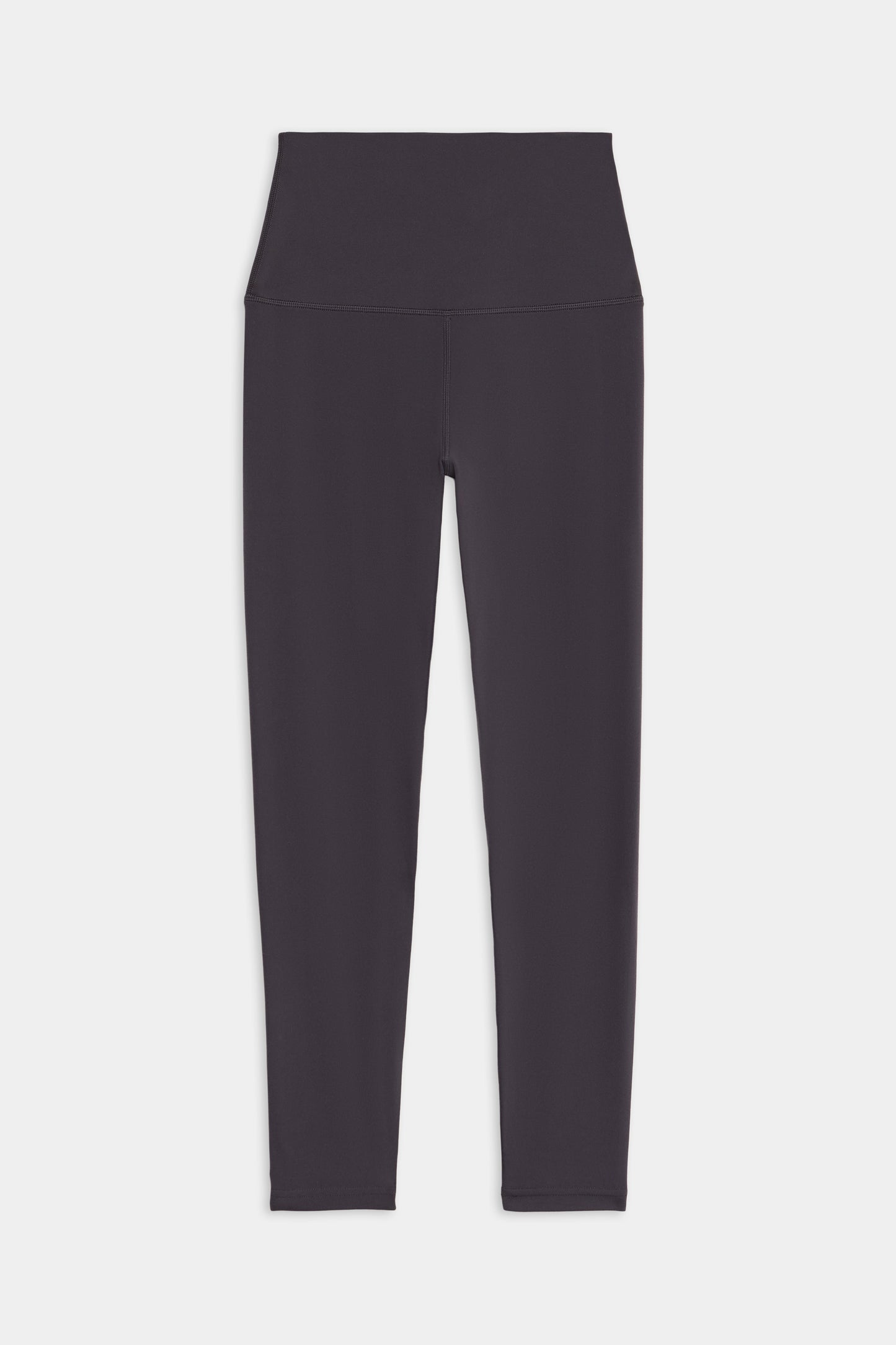 SPLITS59 Airweight Super High Waist 7/8 black leggings laid flat against a white background.