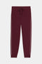 Airweight Jogger 7/8 with Piping - Dark Cherry/Indigo