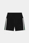 Ella Airweight High Waist Short 3.5" - Black/Arugula