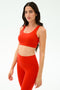 Sprint Rigor Bra - Lotus Red