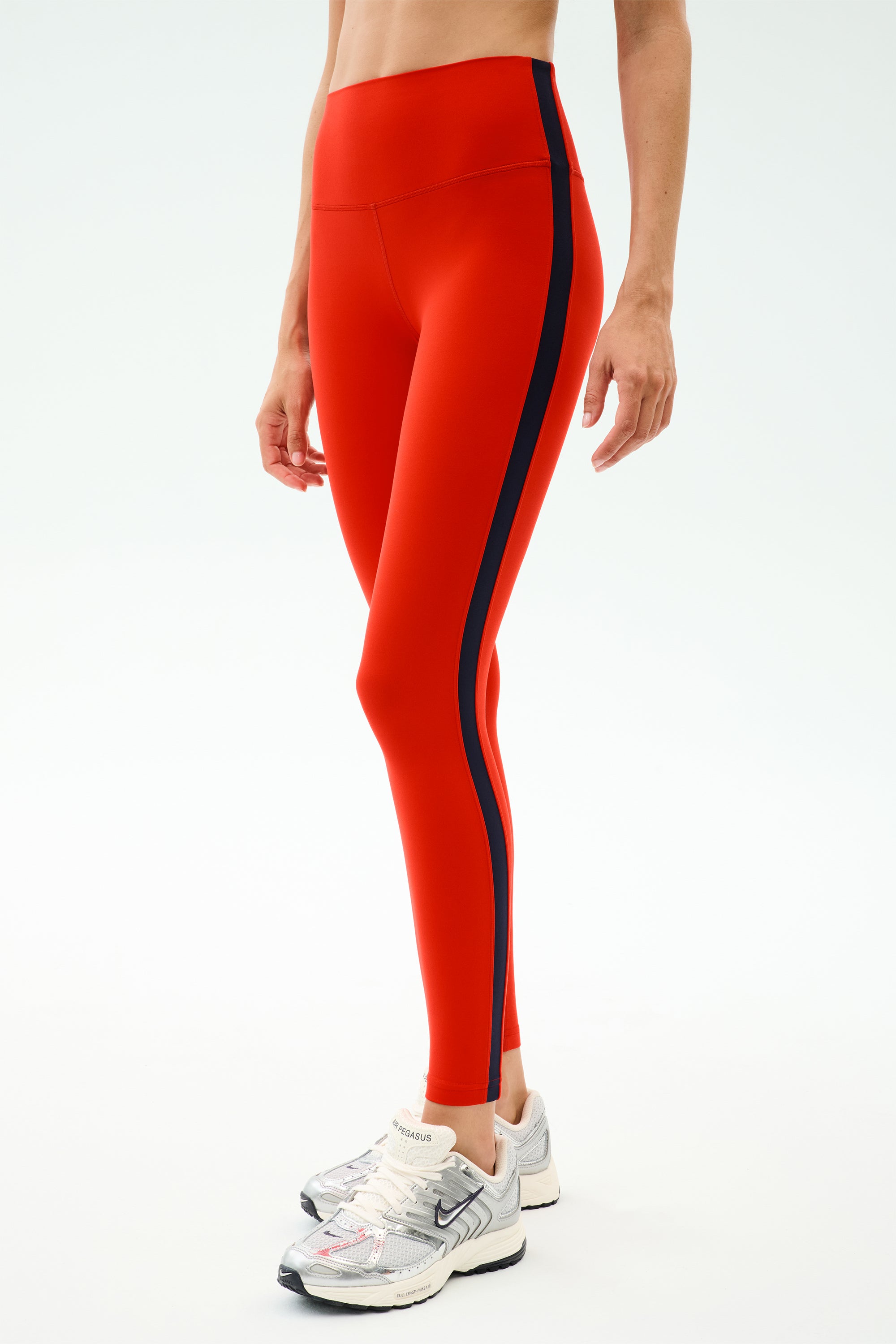 Clare High Waist Rigor 7/8 - Lotus Red/Indigo – SPLITS59