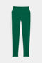 Clare High Waist Rigor 7/8 leggings in Arugula/White by SPLITS59, isolated on a white background.