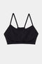 A Loren Seamless Bra in Black by Splits59 on a white background.