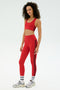 Ella High Waist Airweight 7/8 - Pirate Red/Indigo