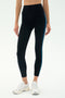 Ella High Waist Airweight 7/8 - Black/Stone Blue