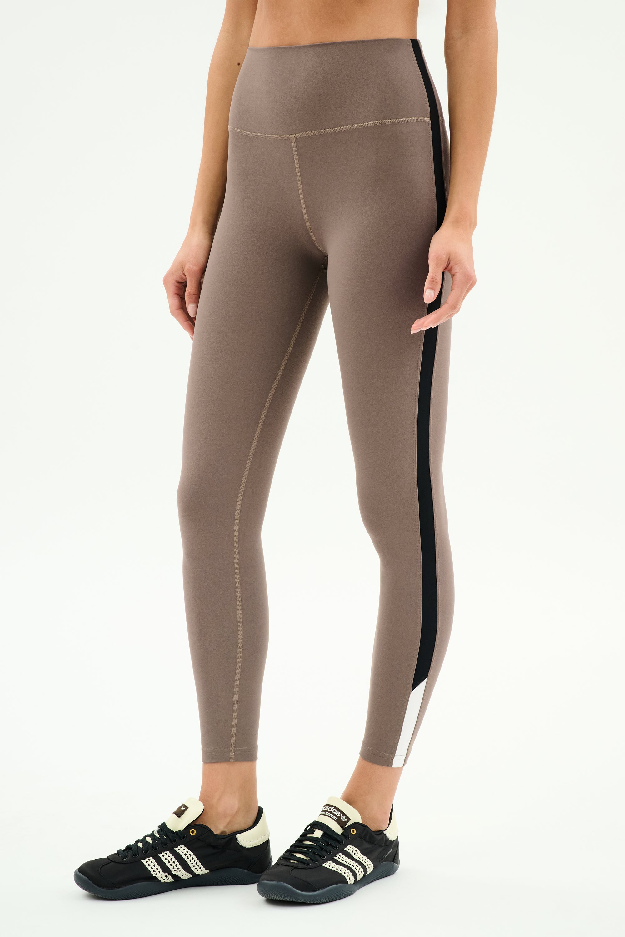 Layla Airweight High Waist 7/8 - Lentil/Black – SPLITS59