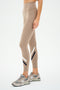 Chevron Airweight High Waist 7/8 - Latte/Indigo