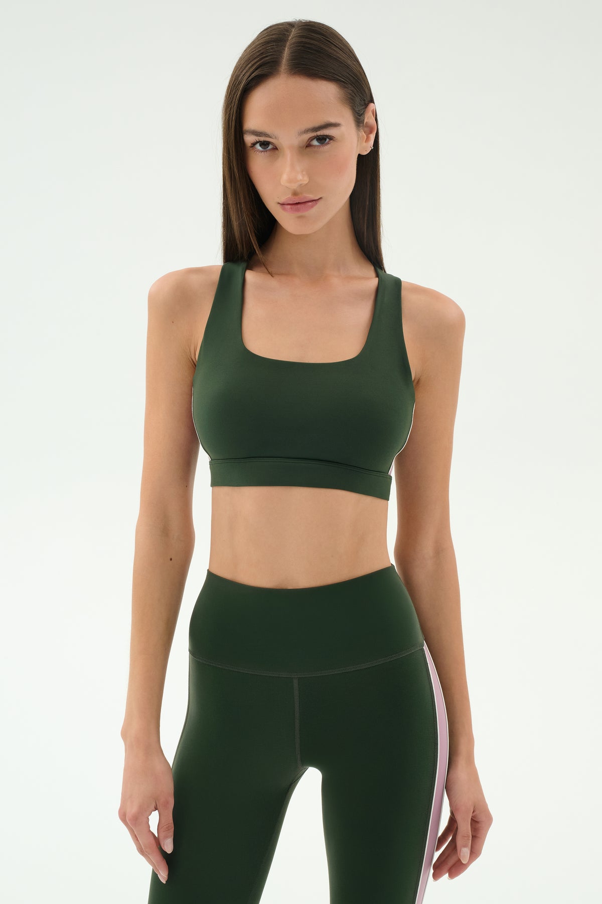 Lexi Rigor Bra Military Blush
