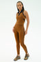 Amber Airweight High Waist 7/8 - Honey/Indigo