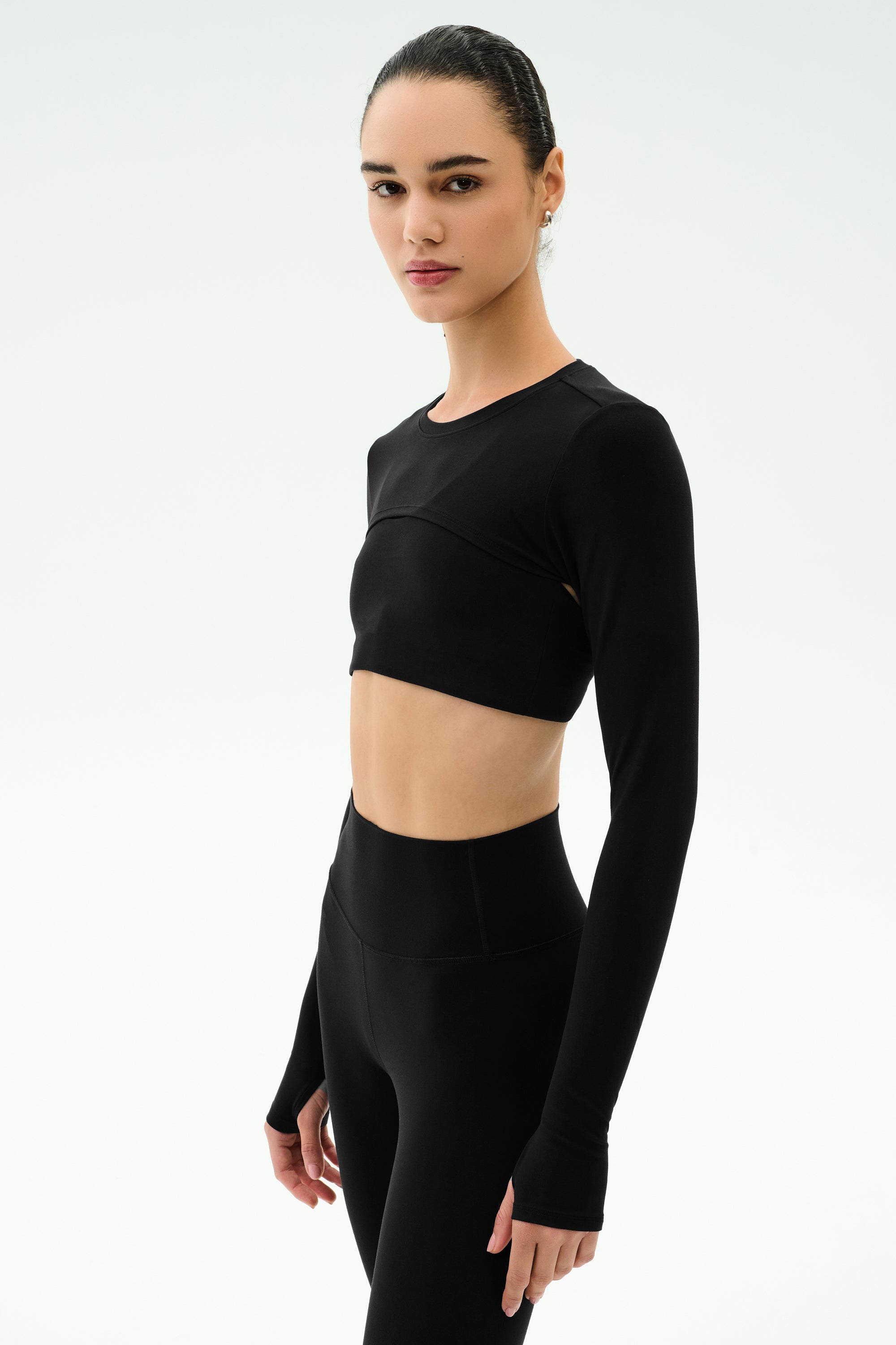Amelia Airweight Lite Shrug - Black