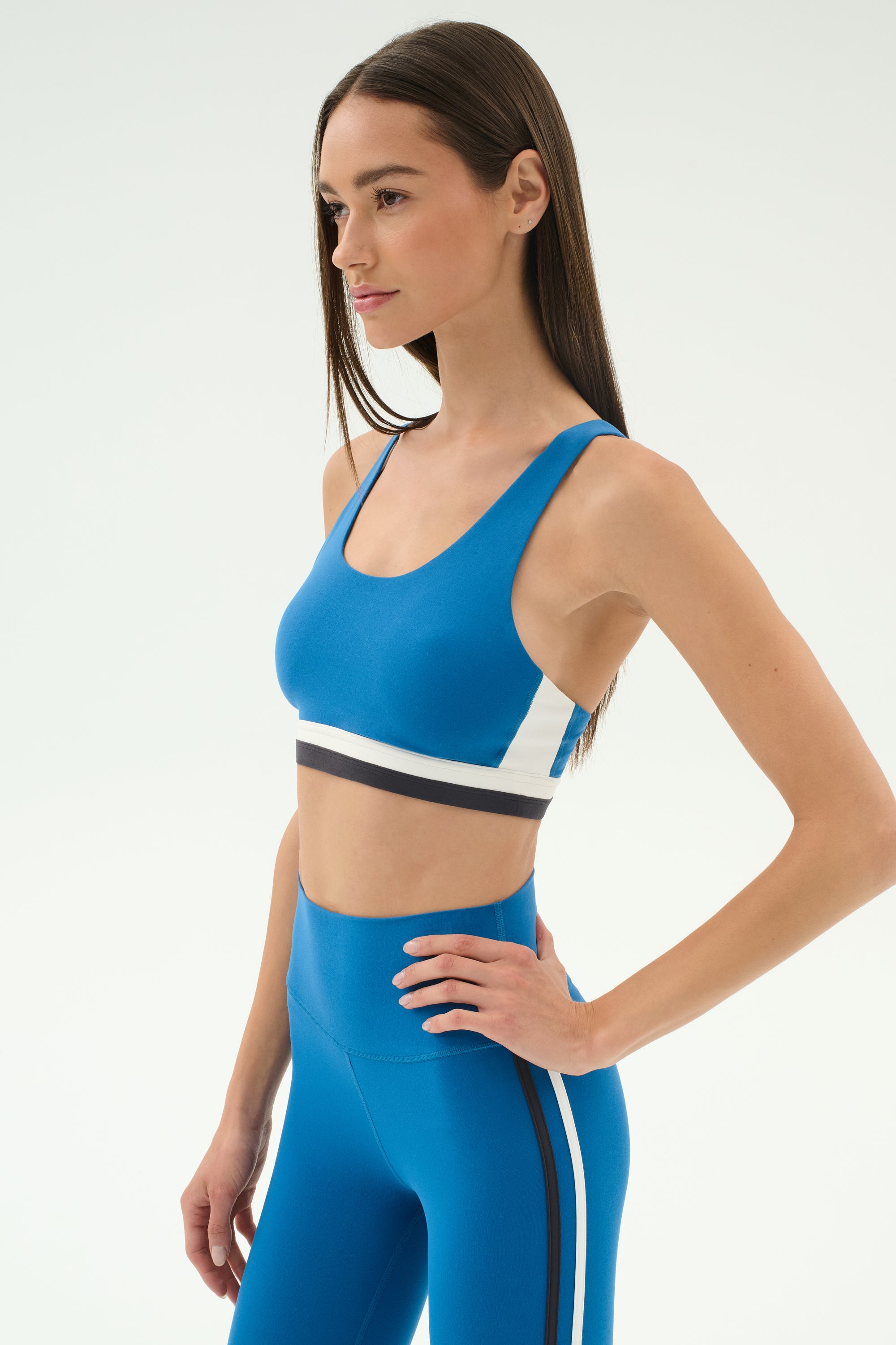 Maci Airweight Bra - Stone Blue/Graphite