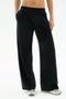 Luca Airweight Trouser with Stripe - Black/White