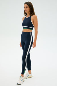 Layla Airweight High Waist 7/8 - Black/Arugula