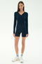 Louise Rib Henley - Indigo