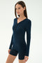 Louise Rib Henley - Indigo
