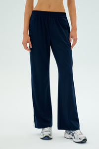 Maxie Rigor Track Pant - Indigo/White