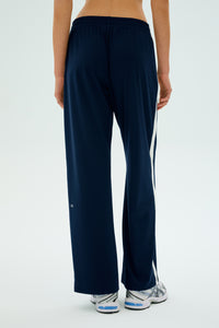 Maxie Rigor Track Pant - Indigo/White
