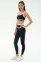 Mason High Waist Rigor Full Length - Black/White