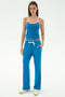 Raven Fleece Full Length Sweatpant - Stone Blue