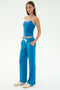 Raven Fleece Full Length Sweatpant - Stone Blue