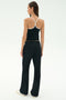 Raven Fleece Full Length Sweatpant - Black