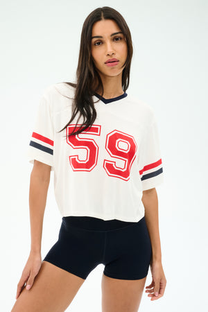 ブリーフィング MS COLLEGE HIGH NECK RELAXED FIT 18_REXVARSITYJERSEYV-