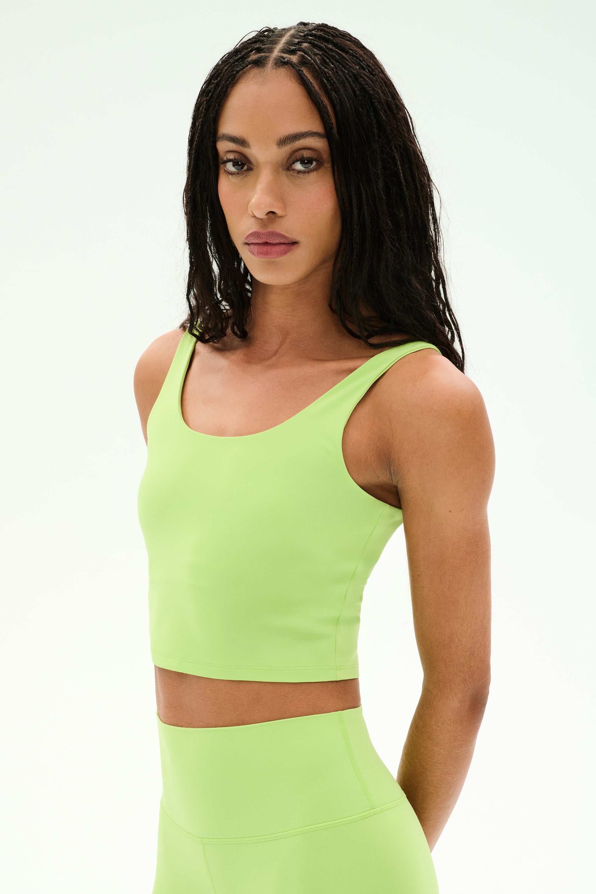 Sprint Rigor Bralette - Limeade