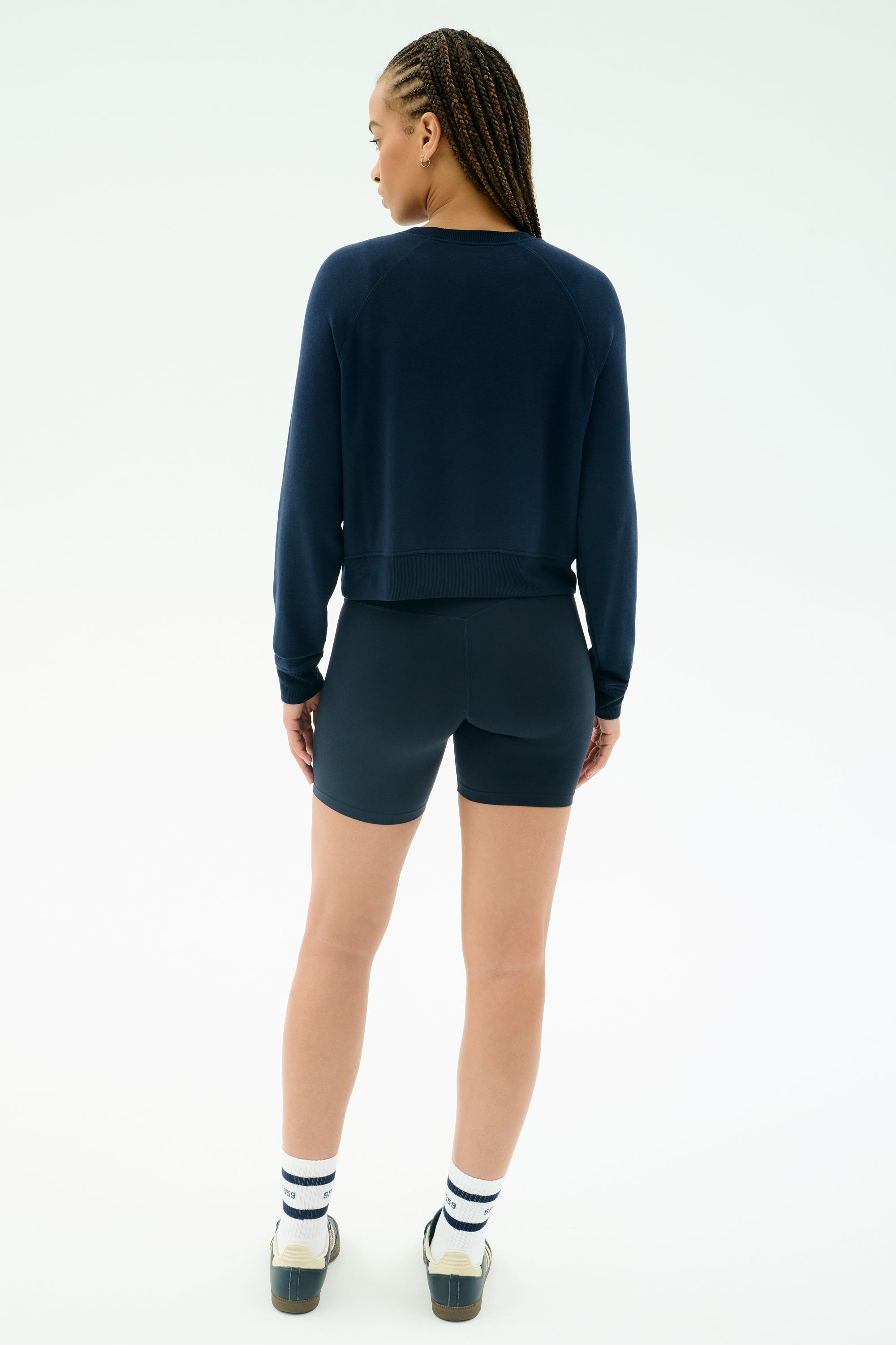 Brooks Fleece Long Sleeve Sweatshirt - Indigo