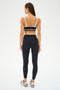 Sam High Waist Rigor 7/8 - Black/Latte
