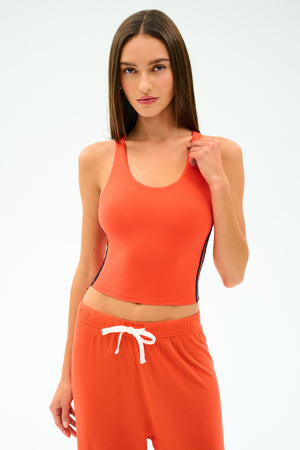 Ella Airweight Tank Valencia Indigo