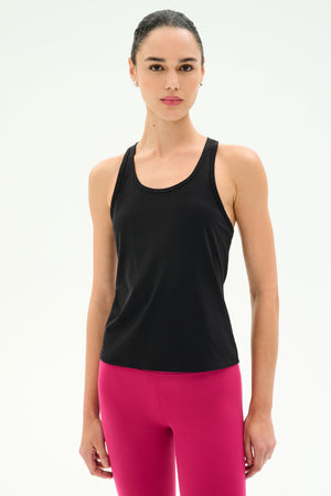 SPLITS59 Mel Airweight Lite Tank Top - Black
