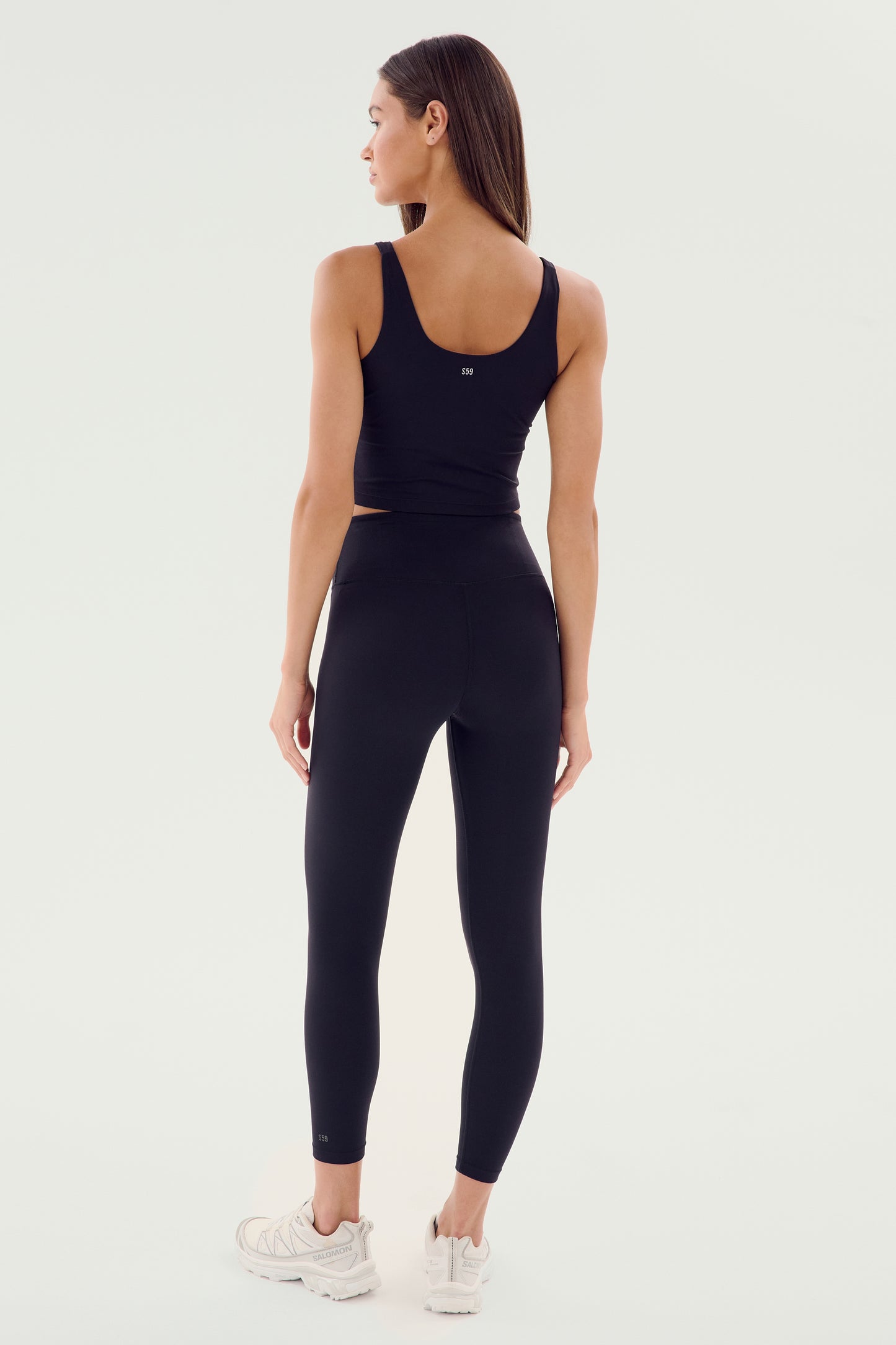 Sprint High Waist Rigor 7/8 - Black