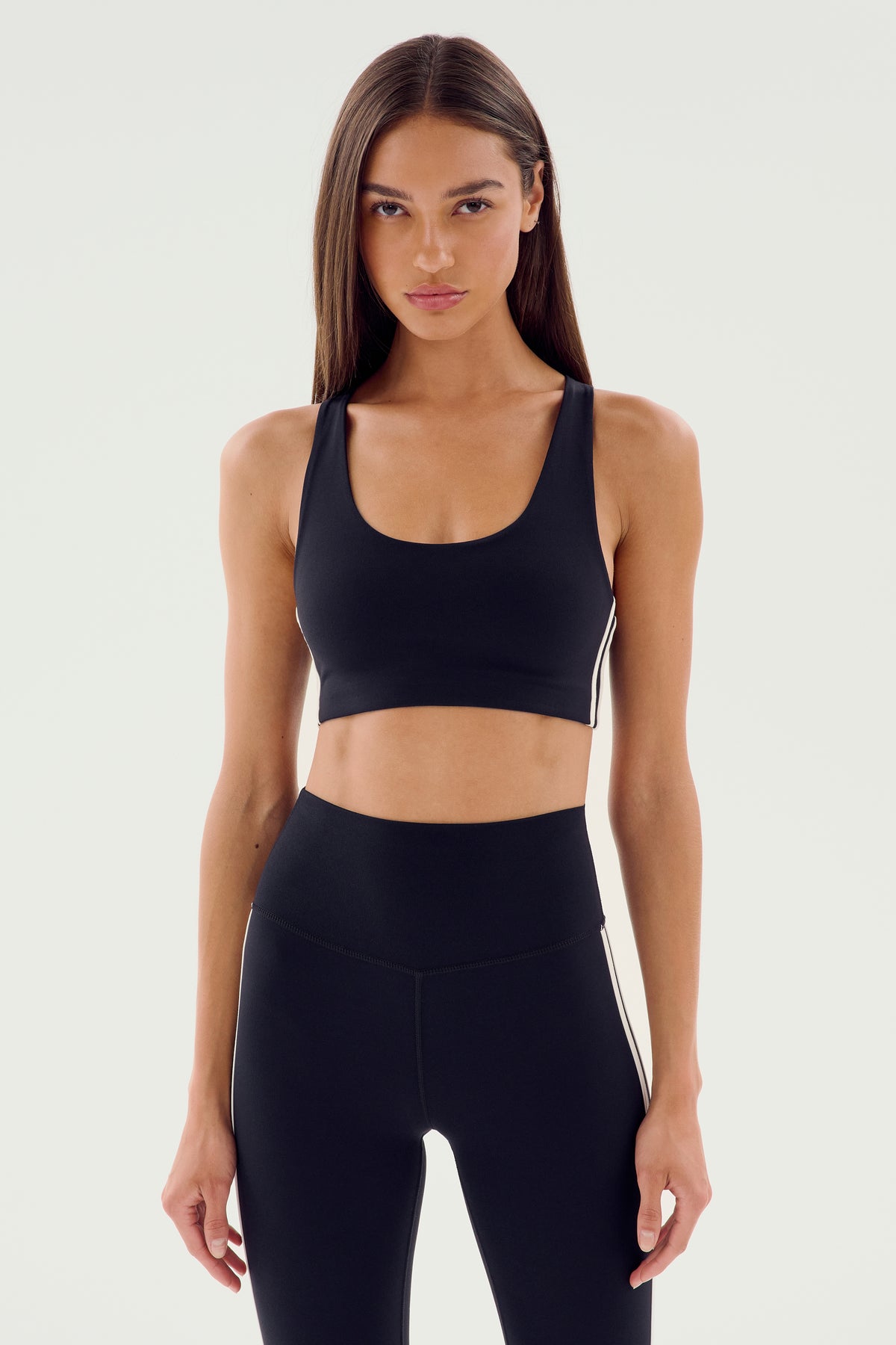 Ella Airweight Bra Black White