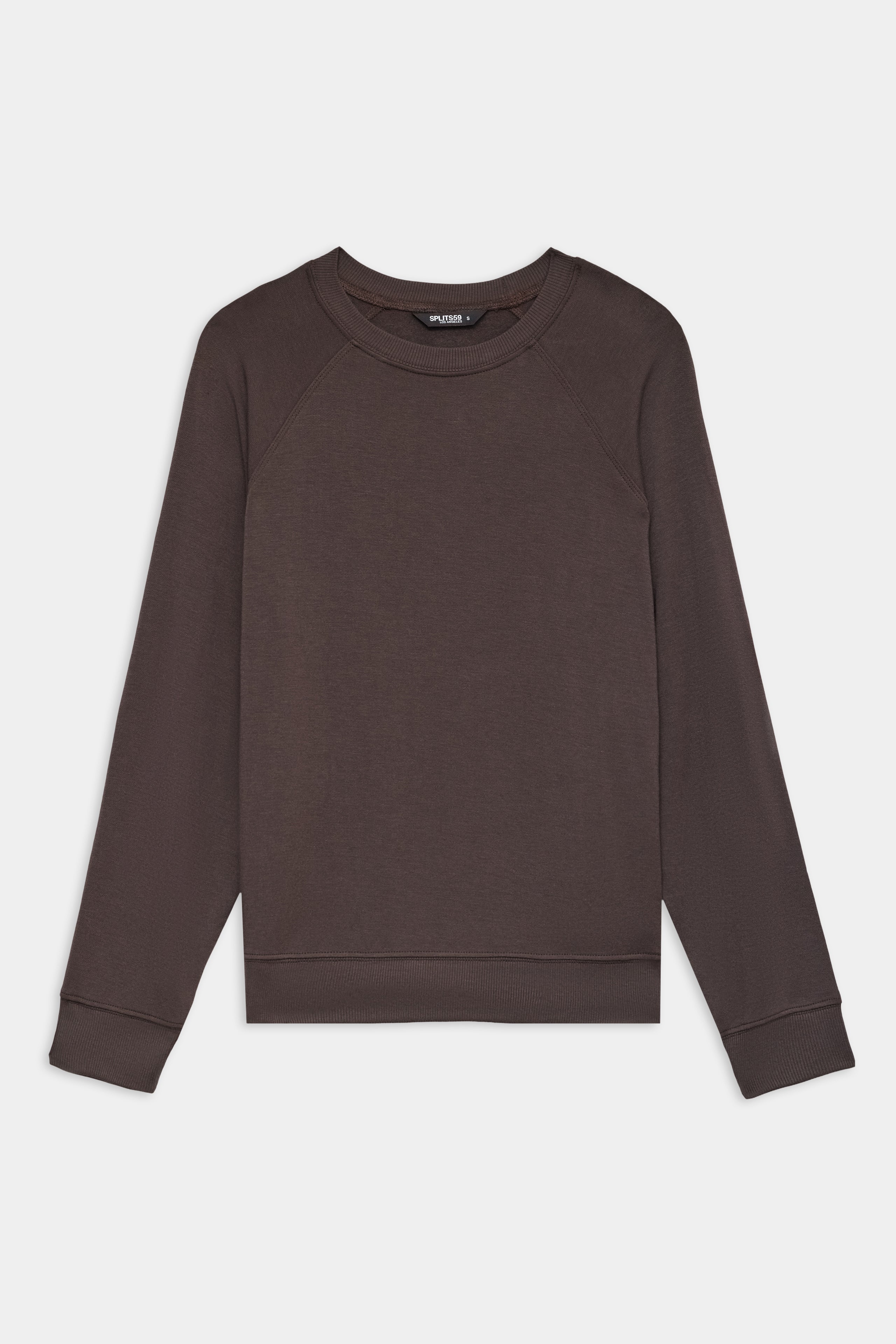 トップス aurge Silky Sweat wide-pullover Andie Oversized Fleece Sweashirt - Dark Chocolate – SPLITS59