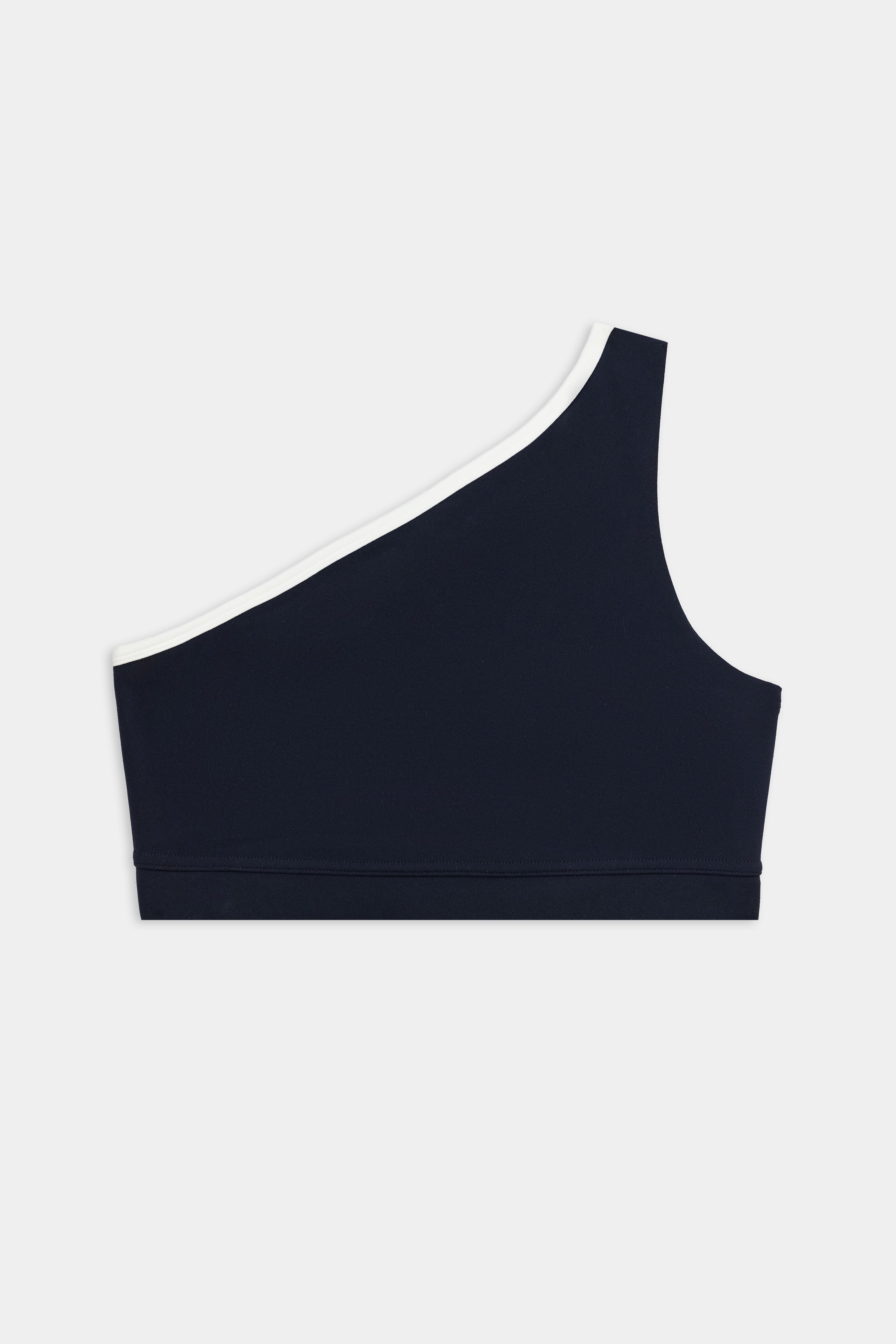 Josie Airweight One Shoulder Bra - Indigo/White